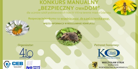 CEB_ Konkurs dla uczniów klas IV-VIII szkół podstawowych – Bezpieczny owaDOM 