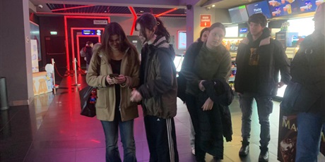 Edukacja w terenie klasy 4A - świątecznie