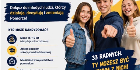 NABÓR DO MŁODZIEŻOWEGO SEJMIKU WOJEWÓDZTWA POMORSKIEGO