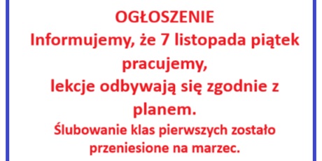 Ogłoszenie