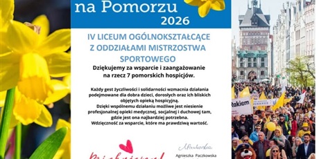 Pola Nadziei - podziękowania