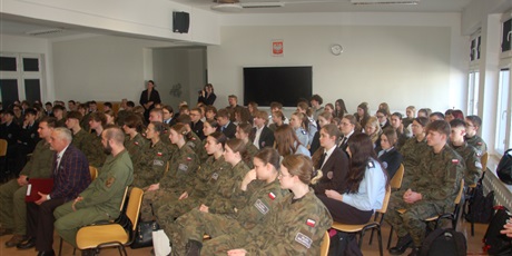 Powiększ grafikę: Lekcja obywatelska z Wojewodą Pomorskim pt. "Młodzi i bezpieczni"