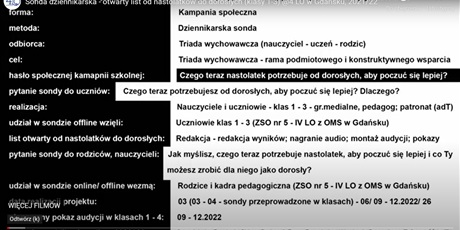 Powiększ grafikę: Projekt profilaktyczno-medialny: "Dialog międzypokoleniowy jako czynnik chroniący nastolatka" (2021-22)