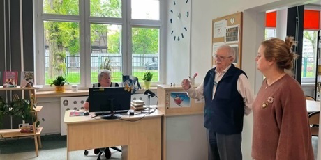 Powiększ grafikę: Spotkanie z Panem Franciszkiem Potulskim